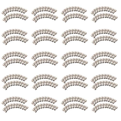 400Pcs CCTV RG6 F-Type Torsion - Sur RF Coaxial Cable Coaxial Connecteur Male