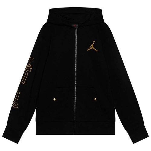 Sweat À Capuche Et Zip Take Flight Black And Gold Noir - 95c806-023 - S (128-137 Cm)