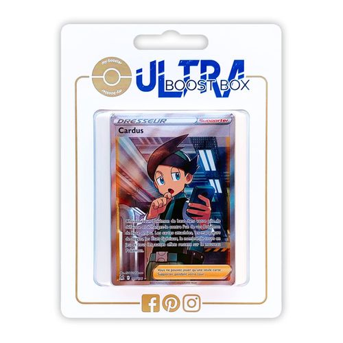 Cardus 195 196 Dresseur Full Art - Ultraboost X Epée Et Bouclier 11 Origine Perdue - Coffret De 10 Cartes Pokémon Françaises