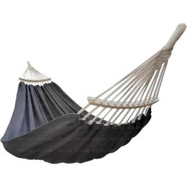 Hamac Double En Toile Et Coton Pour 2 Personnes - 220 X 150 Cm - Charge 300 Kg