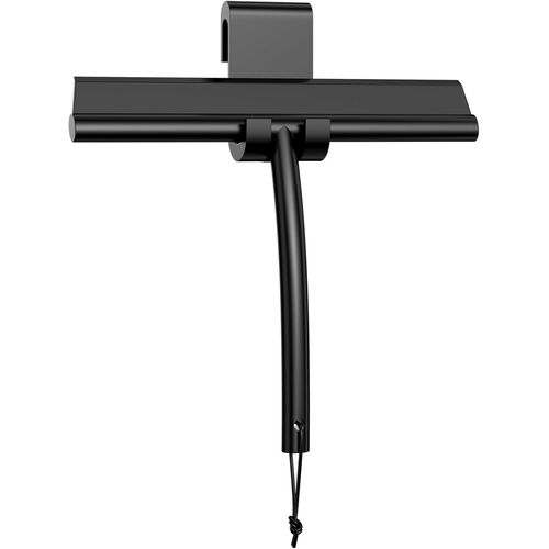 Raclette Douche, Raclette Vitre Avec Noyau Acier Inoxy, Raclette Salle De Bain Silicone, Avec Support, Corde En Silicone, Sans Percer, Pour Miroir, Fenêtre, Carrelage, Porte De Dou[RAC62411283]