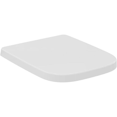 I.Life B, Abattant Wc T468301, Lunette Toilette, Frein De Chute Pour Fermeture Silencieuse Et Douce, Déclipsable, Facile À Installer, Résistant, Fixations Incluses, Blanc[RAC62408883]