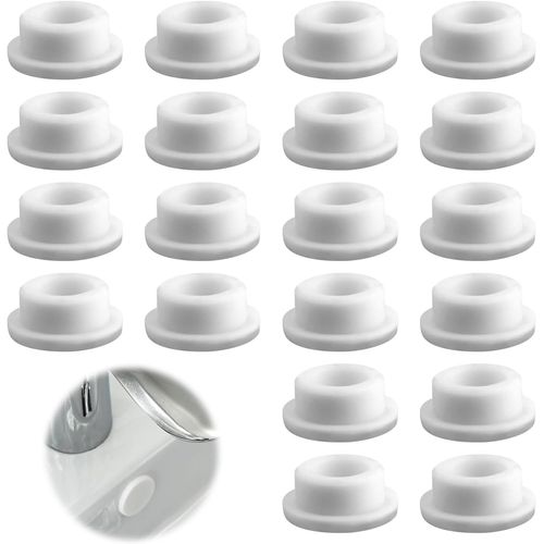 Trop Plein Lavabo, 20 Pièces Cache Trou Evier, Bouchon Trop Plein Lavabo, Bouchon Lavabo Salle De Bain, Utilisé Pour L'Évier De Lavabo De Baignoire, Etc.[RAC62408555]