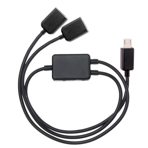 2 En 1 Combo Usb Vers Micro Usb Double Plug Données Chargeur Câble Répartiteur Pour Htc Samsung Téléphone Portable Et Tablette