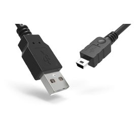 Câble mini USB pour appareil photo Canon 2 m - Câble USB compatible avec Canon PowerShot EOS 700d/77d/80d/1300d/M3,Nikon D300/D3100/D3300/D7000/D610