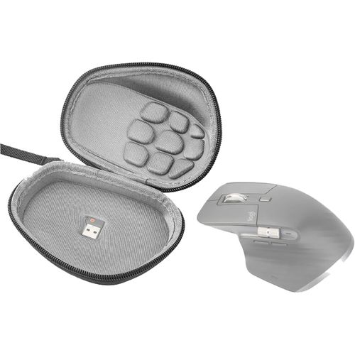 Sac de Rangement Rigide pour MX Master 3 Etui de Transport Housse de Protection pour Souris sans Fil Boîte Boîtier Anti-déformation Anti-Rayures Accessoire Informatique
