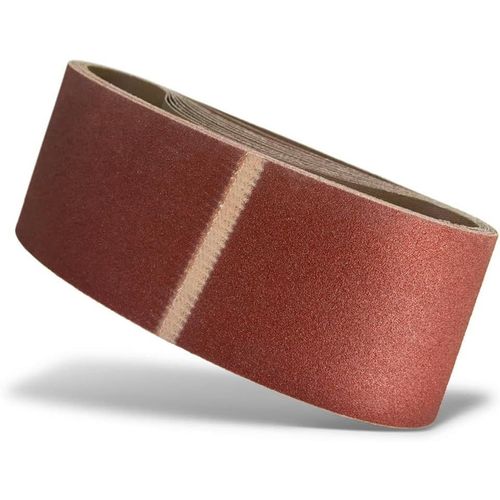 Red Bandes abrasives, 610 x 100 mm, p. Ponceuses à bande portatives (Lot de 10) G120
