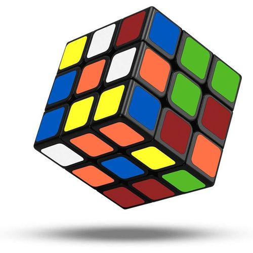 Cube de Vitesse, Cube de Puzzle 3D Magic Cube 3x3x3 Lisse Facile à Tourner Twist Cube Twist fit Jeu de Formation du Cerveau ou Cadeau de Noël pour Les Filles garçons Adultes