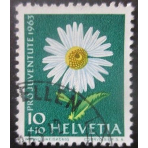 Suisse N°722 Marguerite Oblitéré