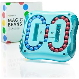 Original Magic Bean - Bleu-Vert, Double | Un Jeu de réflexion passionnant pour Les Enfants et Les Adultes, garçons et Filles à partir de 6 Ans