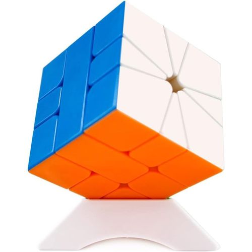 YuXin Little Magic SQ1 M Carré Cube-1 M SQ 1 La Version améliorée M Cube Un Puzzle Twsit Rapide et agréable Cube avec Un trépied Cube (sans Autocollant)