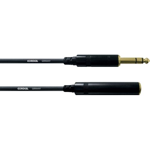 CABLES Câble audio stéréo jack mâle/jack femelle 5 m CÂBLES AUDIO Essentials Jack