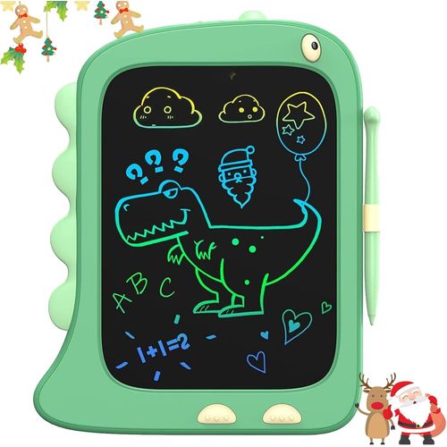 Tablette D'écriture LCD de 8,5 Pouces, Tablette Graphique, Ardoise Magique, Tablette Dessin Enfant de 2 3 4 5 6 7 Ans Filles et Garçons Cadeau d'anniversaire pour Les Enfants Dinosaure Jouets
