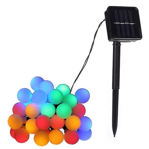 Guirlande Lumineuse Solaire À 100 Globes Led, Guirlande Lumineuse De 39 Pieds Pour L'extérieur, Étanche, 8 Modes, Lumières À Énergie Solaire Pour Jardin, Noël, Chambre À Coucher, Mariage