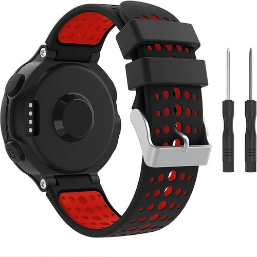 Bracelet Compatible Garmin Forerunner 235, Bracelet De Sport En Silicone Souple, Bracelet De Montre De Remplacement Avec Conception De Camouflage Spécial Pour Garmin Forerunner 235/220 /