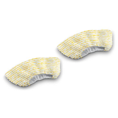 KARCHER - 2 Bonnettes pour buse à main - Compatible nettoyeurs vapeur EasyFix (SC 1, SC 2, SC 3, SC 4, SC 5 Deluxe, SC5 Iron Plug)