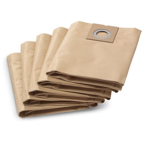 Paquet de 5 Filtres en papier KARCHER 6.904-290.0 pour NT 27/1