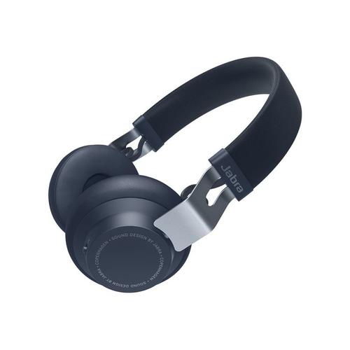 Jabra Move - Style Edition - écouteurs avec micro - sur-oreille - Bluetooth - sans fil - bleu marine