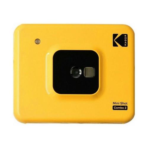 Kodak Mini Shot Combo 3 Instant Camera, Jaune