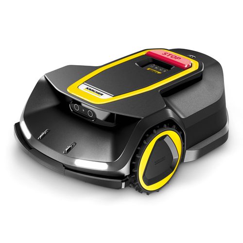 Robot tondeuse Karcher RCX 6 sans fil périphérique 3 000 m² - pente 70% - connectée - détection des obstacles, GPS/RTK/caméra