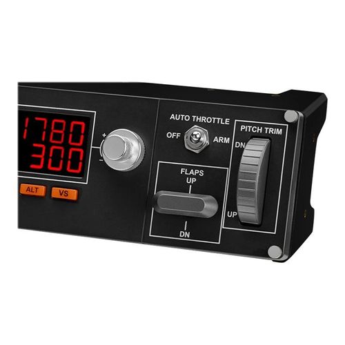 Logitech Multi Panel - Panneau D'instruments De Simulateur De Vol - Filaire - Pour Pc