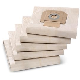 Paquet de 5 Filtres en papier KARCHER 6.904-285.0 pour NT 65/2