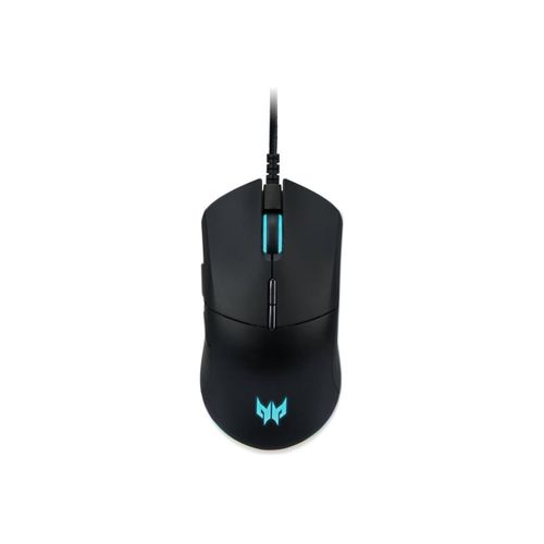 Acer Predator Cestus 330 (PMW920) - Souris - ergonomique - optique - 7 boutons - filaire - USB - noir - Pour la vente au détail - pour Predator Helios 300; Predator Orion 3000; 5000; Predator...
