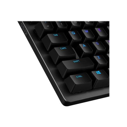 Logitech Gaming G512 - Clavier - backlit - USB - QWERTZ - Allemand - commutateur : GX Red Linear - carbone