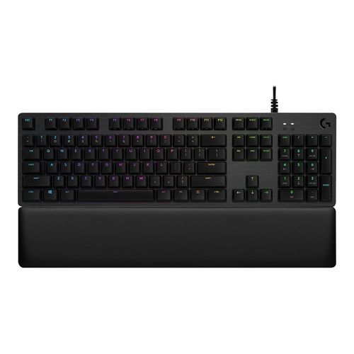 Logitech Gaming G513 - Clavier - backlit - USB - International US - commutateur : GX Brown Tactile - carbone