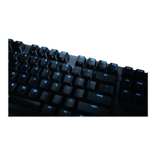 Logitech Gaming G512 - Clavier - backlit - USB - AZERTY - Français -  commutateur : GX Brown Tactile - carbone - Clavier