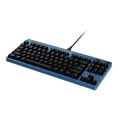 Logitech PRO League of Legends Edition - Clavier - backlit - USB - AZERTY - Français - commutateur : GX Brown Tactile