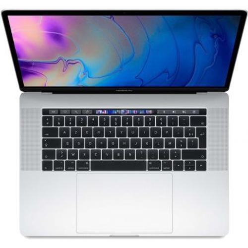 Apple MacBook Pro with Touch Bar - Intel Core i9 2.3 GHz - Radeon Pro 560X  - 16 Go RAM - 512 Go SSD - 15.4" IPS 2880 x 1800 (WQXGA+) - Wi-Fi 5 - argent - clavier : Français