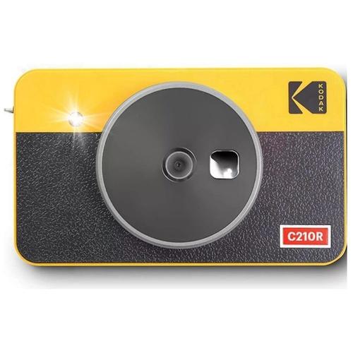 Kodak Mini Shot Combo 2 Retro Instant Camera, Jaune et Noir