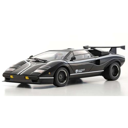 Voiture Rc Kyosho 1:12 Lamborghini Countach Lp500r 1982 Black-Kyosho