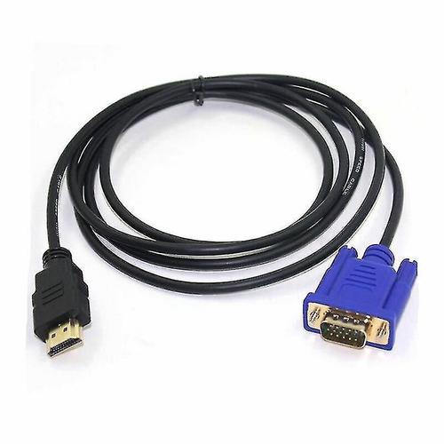 Generic Câble Adaptateur HDMI vers VGA Mâle D-SUB pour moniteur d