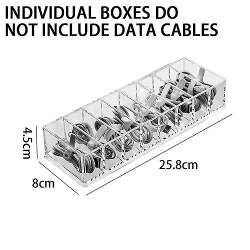 Boîte de gestion de câble en plastique, organisateur de cordon d