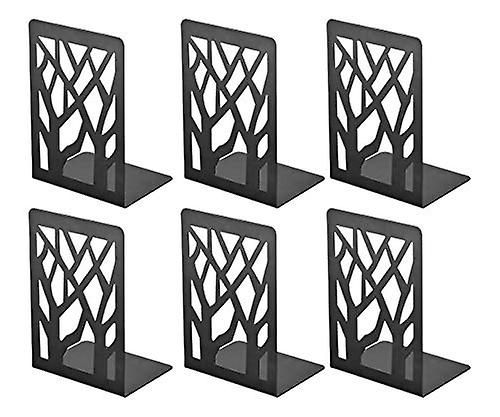 Lot De 6 Serre-livres En Métal Pour étagères - Serre-livres Pour Livres