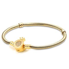 Bracelet Couronne Zircon Dessin Animé Serpent Os Bracelet Bricolage Production Style 36 19 Cm