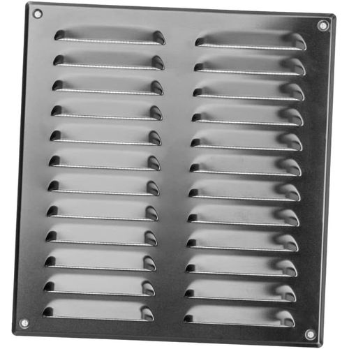 260x280mm Grille de Ventilation avec Moustiquaire - Grilles d'aération en Métal - Aluminium