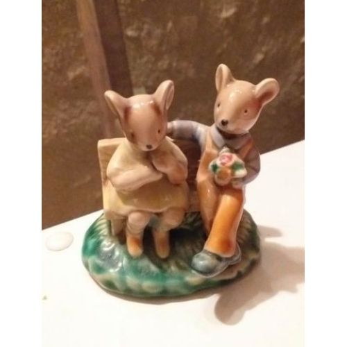 Porcelaine couple de Souris
