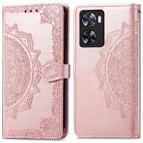 Imoshion Etui De Tã©Lã©Phone Portefeuille Mandala Oppo A57(S) Rose Dorã©E