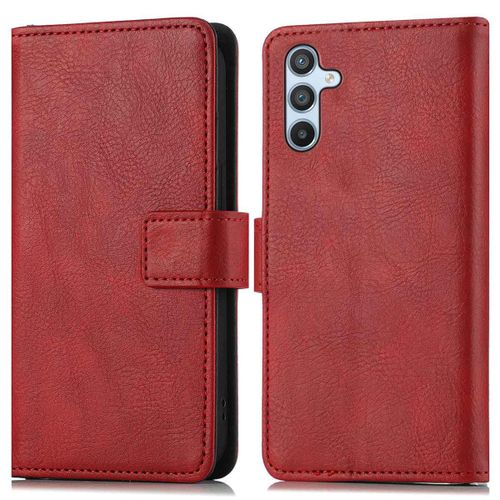 Imoshion Etui De Tã©Lã©Phone Portefeuille Luxe Samsung Galaxy A34 (5g) Rouge