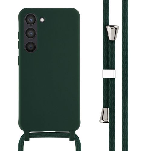 Imoshion Ï»¿Coque En Silicone Avec Cordon Samsung Galaxy S23 Vert Foncã©