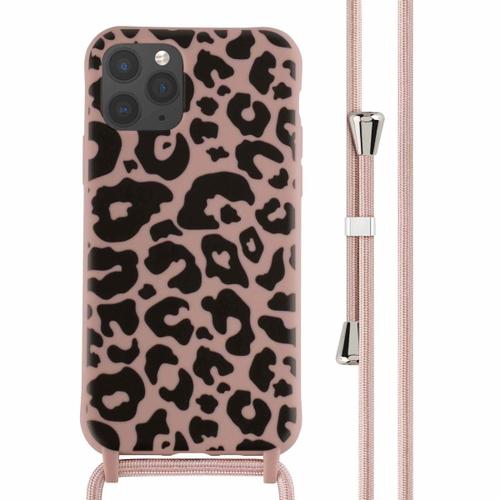 Imoshion Coque Design En Silicone Avec Cordon Iphone 11 Pro Animal Pink