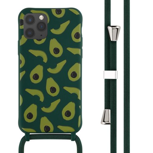Imoshion Coque Design En Silicone Avec Cordon Iphone 11 Pro Avocado Green