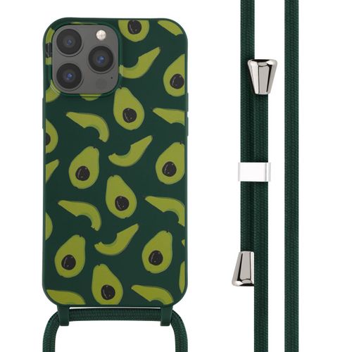 Imoshion Coque Design En Silicone Avec Cordon Iphone 13 Pro Max Avocado Green