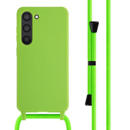 Imoshion Ï»¿Coque En Silicone Avec Cordon Samsung Galaxy S23 Vert Fluo