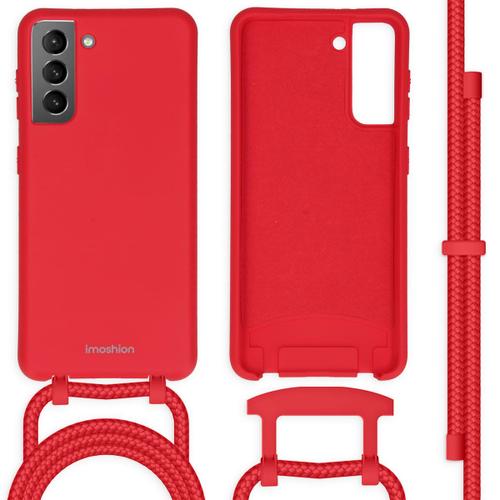 Imoshion Coque De Couleur Avec Cordon Amovible Samsung Galaxy S21 Rouge