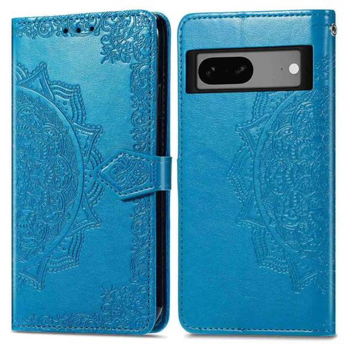 Imoshion Etui De Tã©Lã©Phone Portefeuille Mandala Google Pixel 7a Turquoise