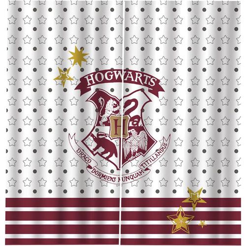 Rideaux Harry Potter, Ensemble De Rideaux Occultants De L'école De Poudlard Imprimé 3d, Pour Chambre À Coucher, Chambre D'enfant, Rideau Coulissant Opaque, 2 X 100 X 140 Cm